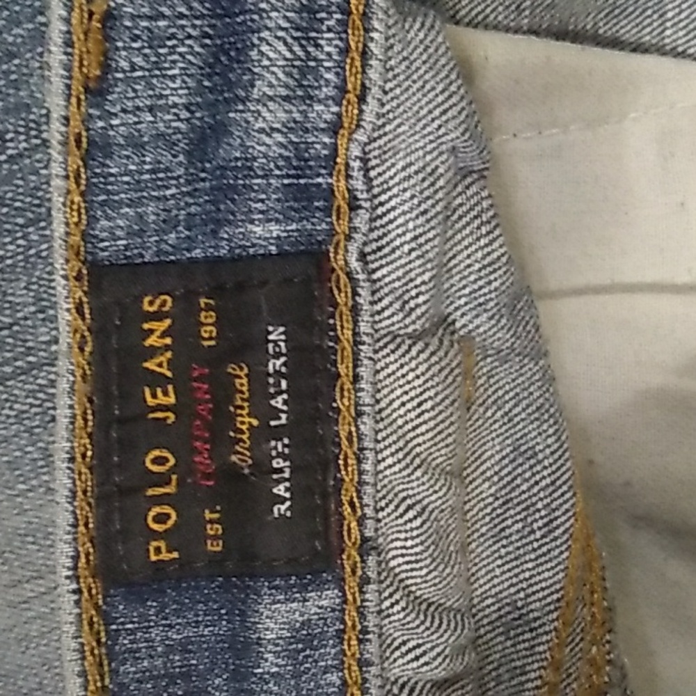 👖Polo Ralph Lauren Jeans BEAUTIFUL Faded UniSex 40